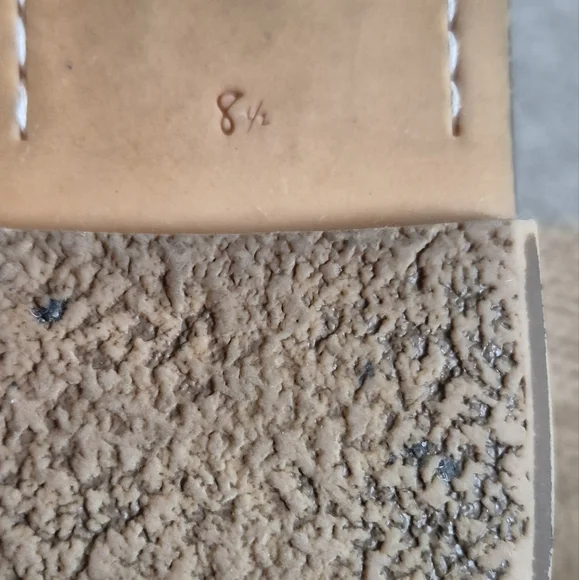 Sam Edelman Black Gorgene Tongs Slide Sandal Sz.8.5 - Picture 3 of 4